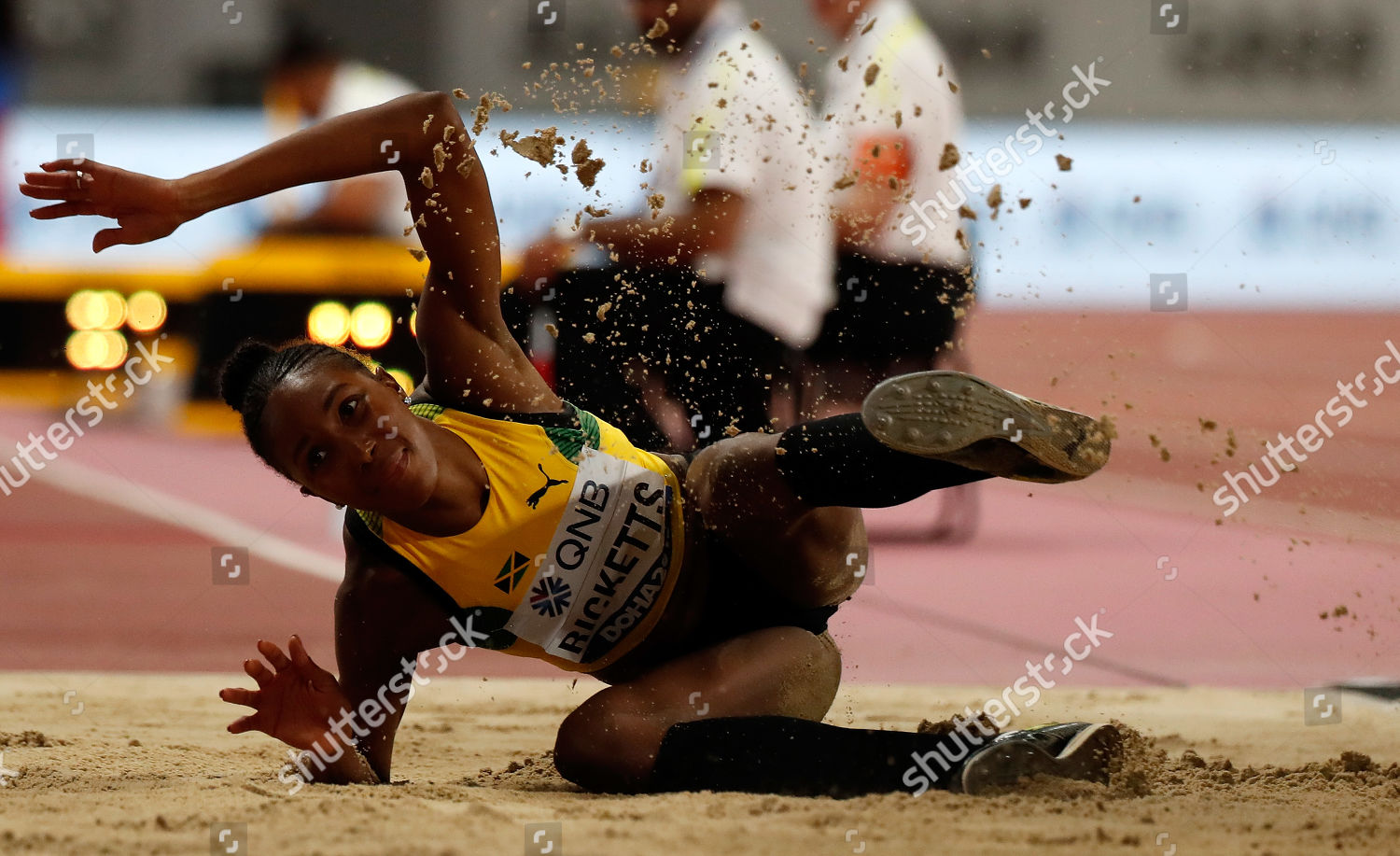 Shanieka Ricketts Jamaica Competes During Womens Editorial Stock Photo