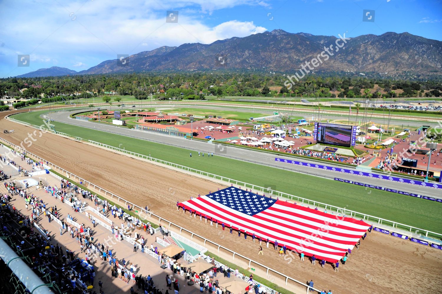 Santa Anita Breeders Cup Official Opening Editorial Stock Photo Stock