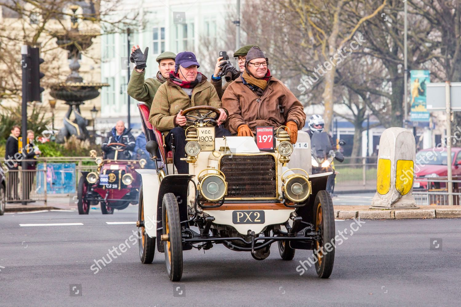 Members Royal Automobile Club Take Part London Editorial Stock