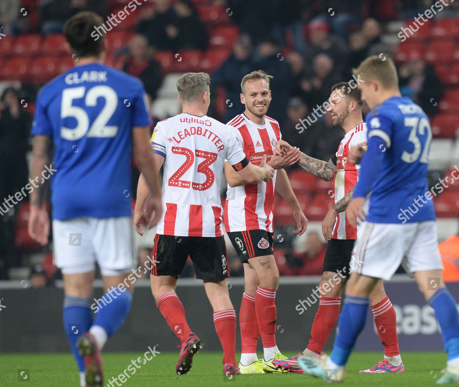 Chris Maguire Sunderland Celebrates Scoring Their Editorial Stock Photo ...