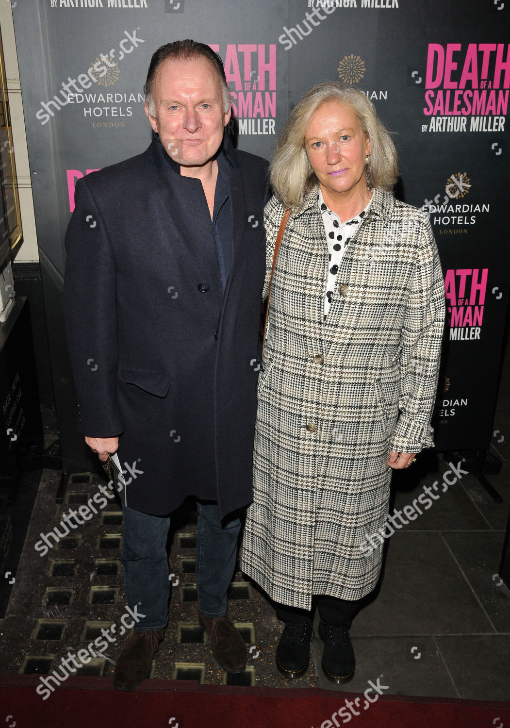 Robert Glenister Celia Glenister Editorial Stock Photo Stock Image