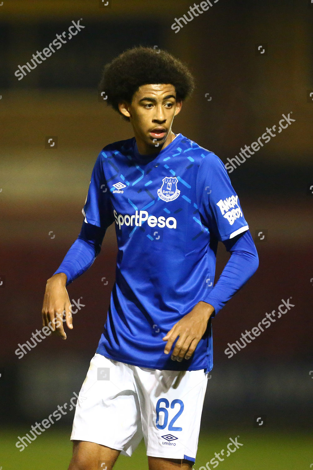 Tyler Onyango Everton Editorial Stock Photo Stock Image Shutterstock