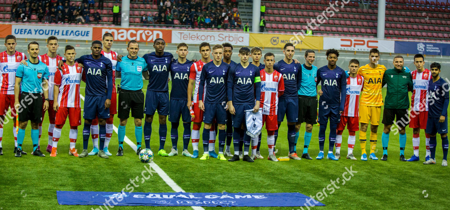Players Tottenham Hotspur Fk Crvena Zvezda Line Editorial Stock Photo Stock Image Shutterstock