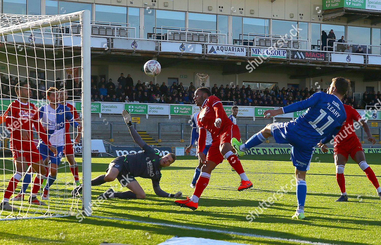 Chris Bush Bromley Scores Goal Make Editorial Stock Photo Stock Image