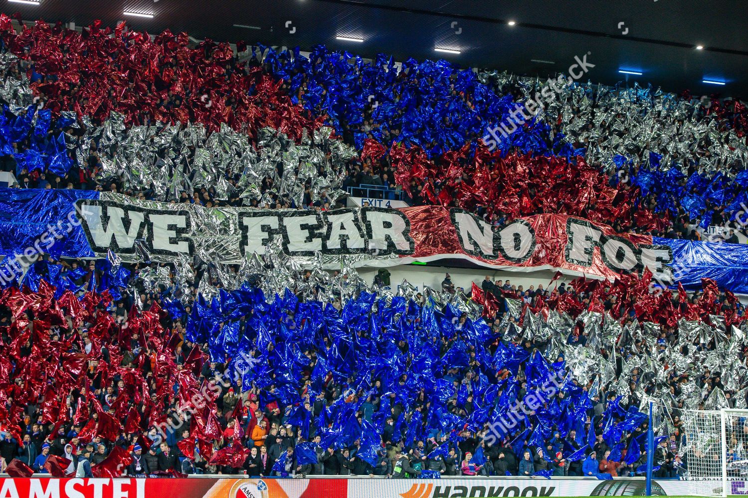 Rangers Fans Put On Editorial Stock Photo - Stock Image | Shutterstock