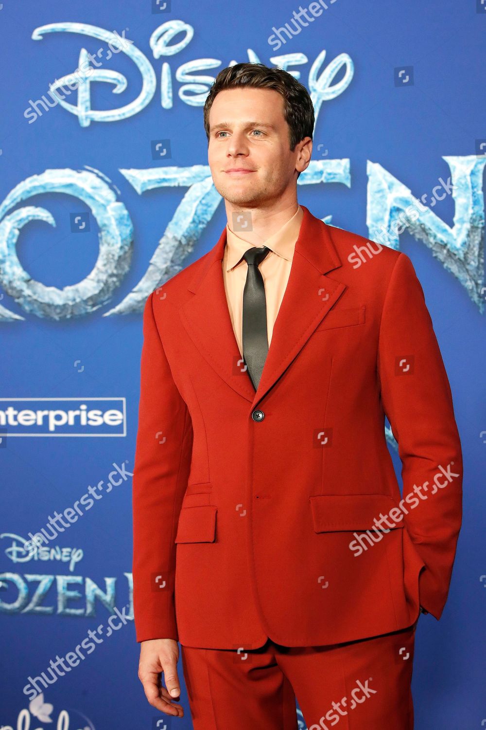 Jonathan Groff Poses On Red Carpet Editorial Stock Photo - Stock Image