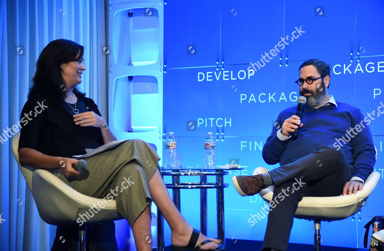 Jane Fleming Partner Court Five Productions Editorial Stock Photo