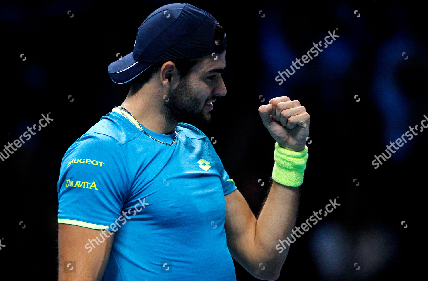 Matteo Berrettini Italy Celebrates Editorial Stock Photo - Stock Image