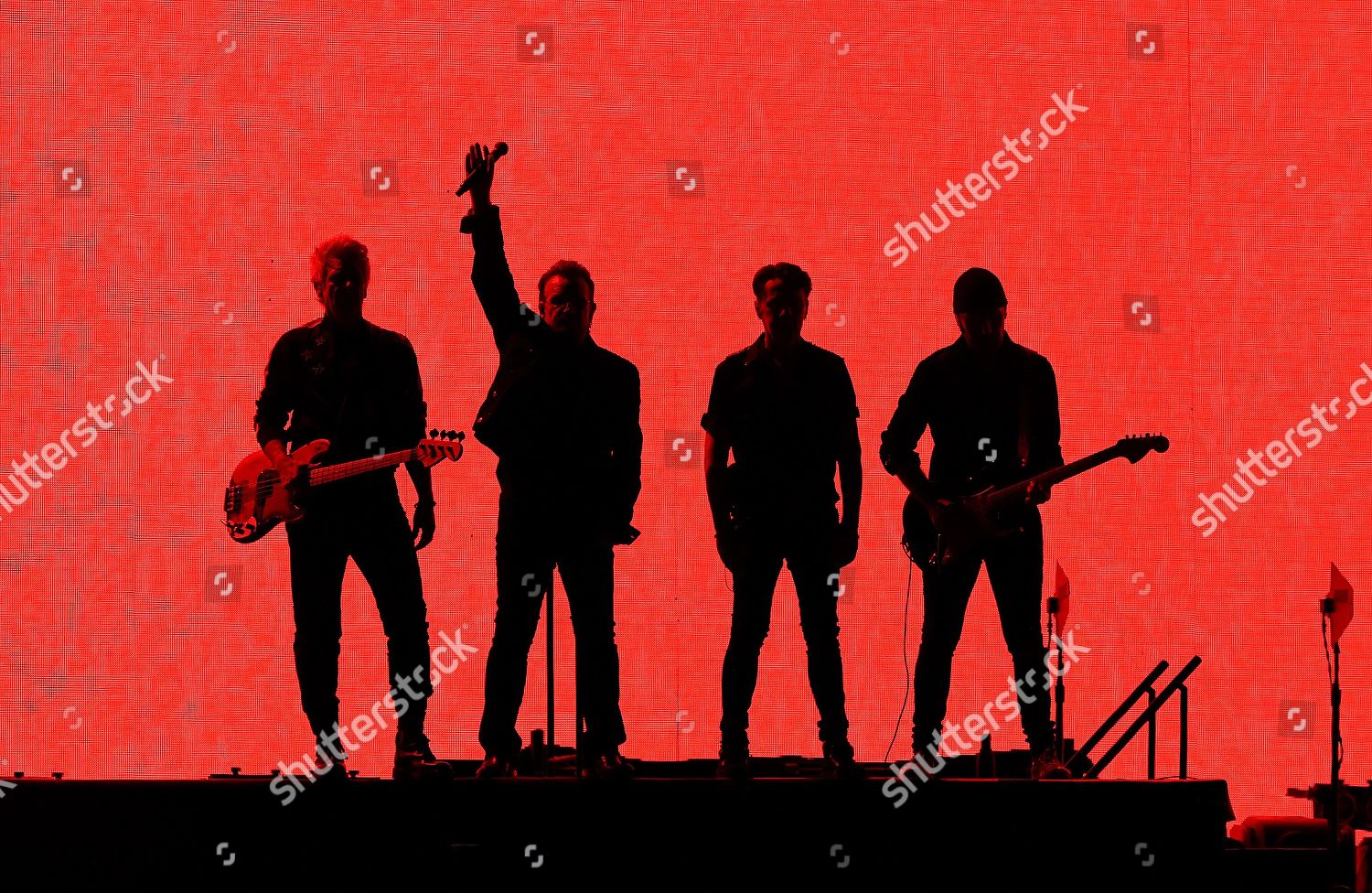 Irish Rock Band U2 Perform Suncorp Stadium Editorial Stock Photo Stock Image Shutterstock