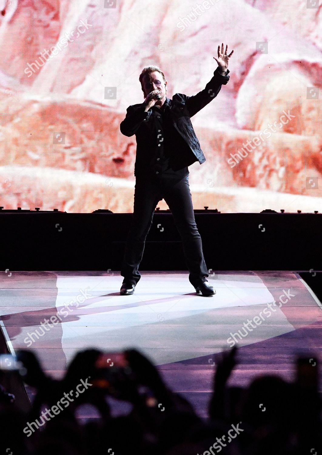 Member Irish Rock Band U2 Bono Performs Editorial Stock Photo Stock Image Shutterstock