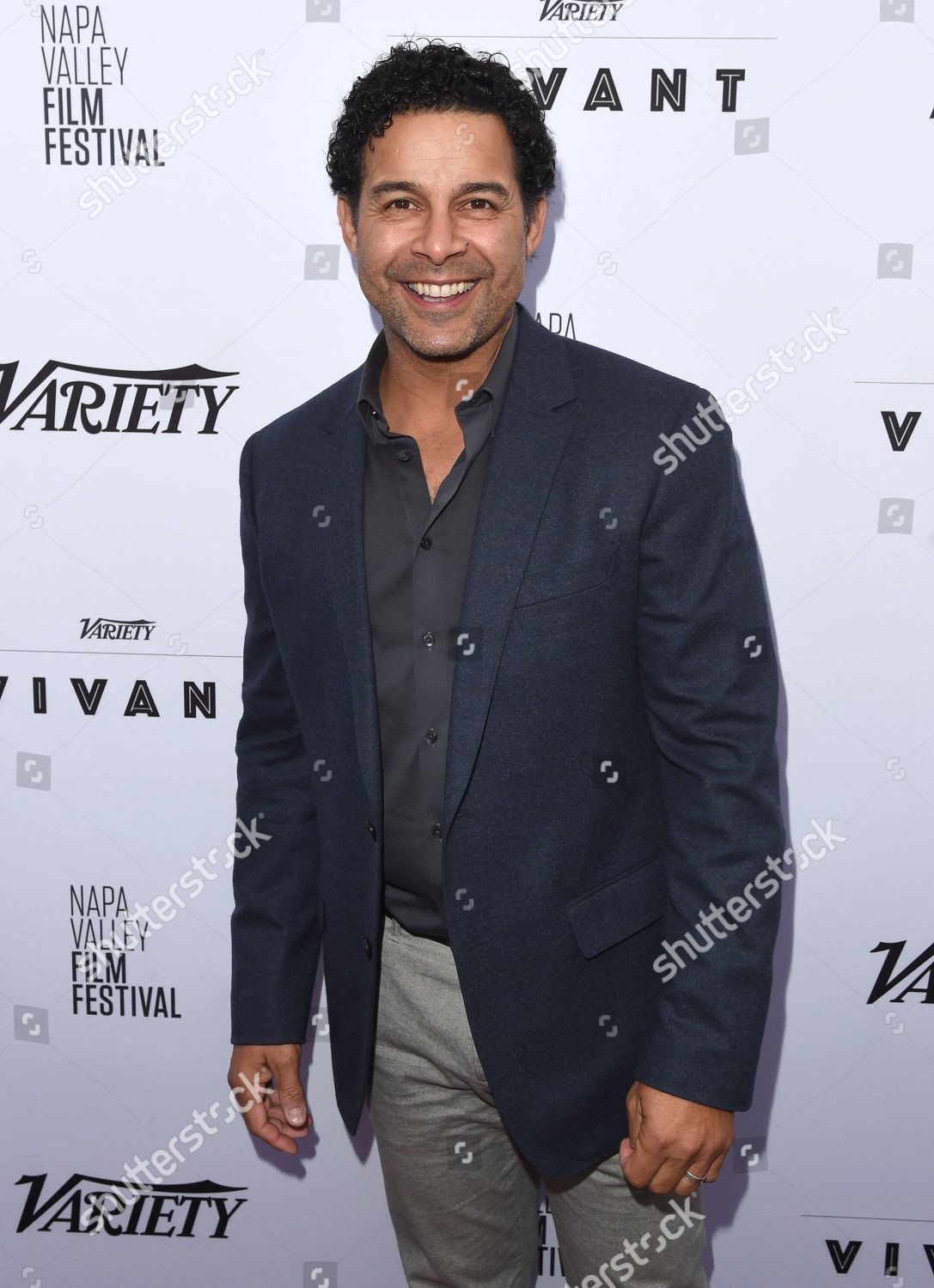 Jon Huertas Attends Varietys Vivant Launch Editorial Stock Photo