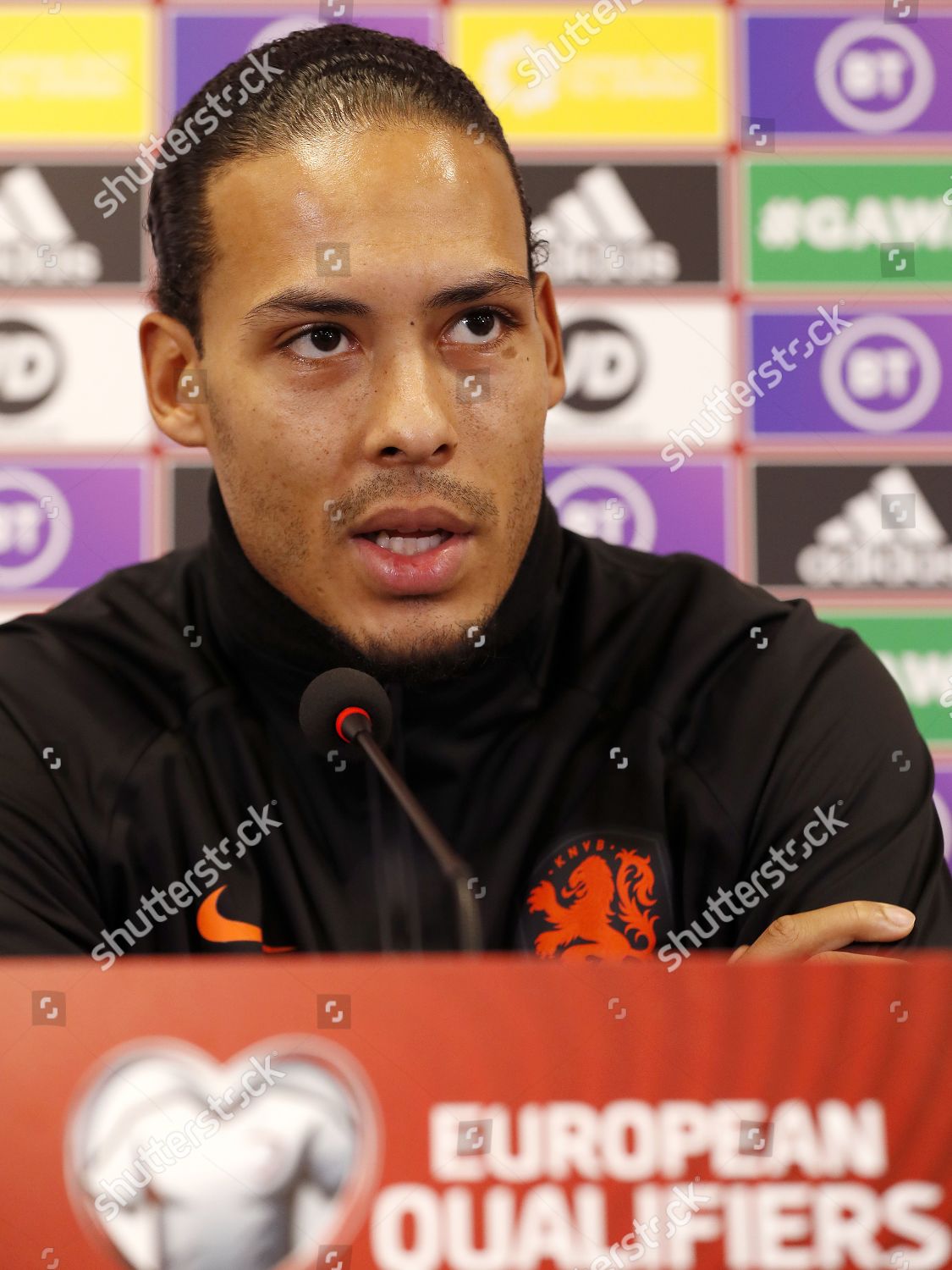 Virgil Van Dijk Netherlands Editorial Stock Photo Stock Image