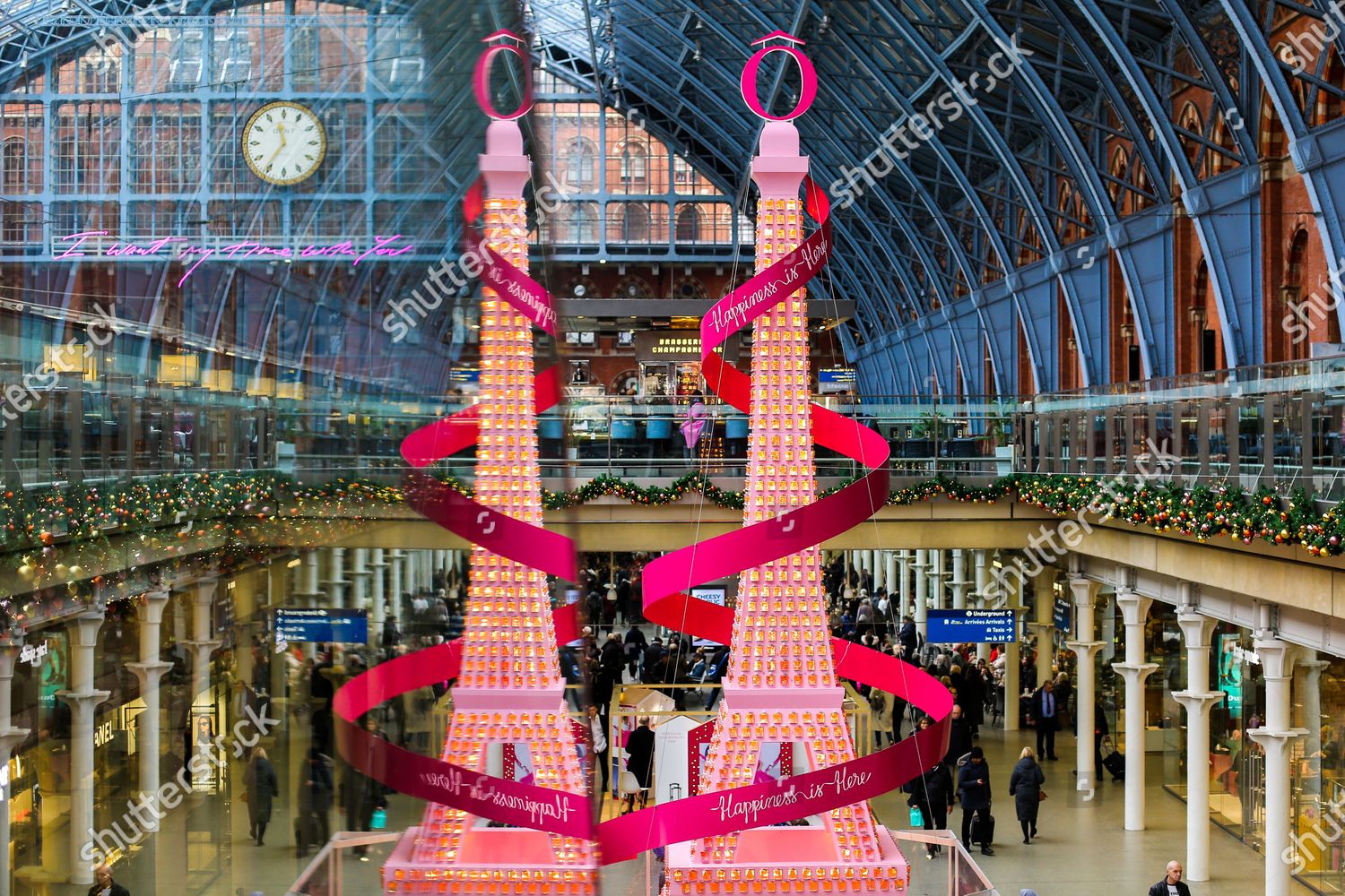 Kings Cross St Pancras International Rail Editorial Stock Photo Stock Image Shutterstock