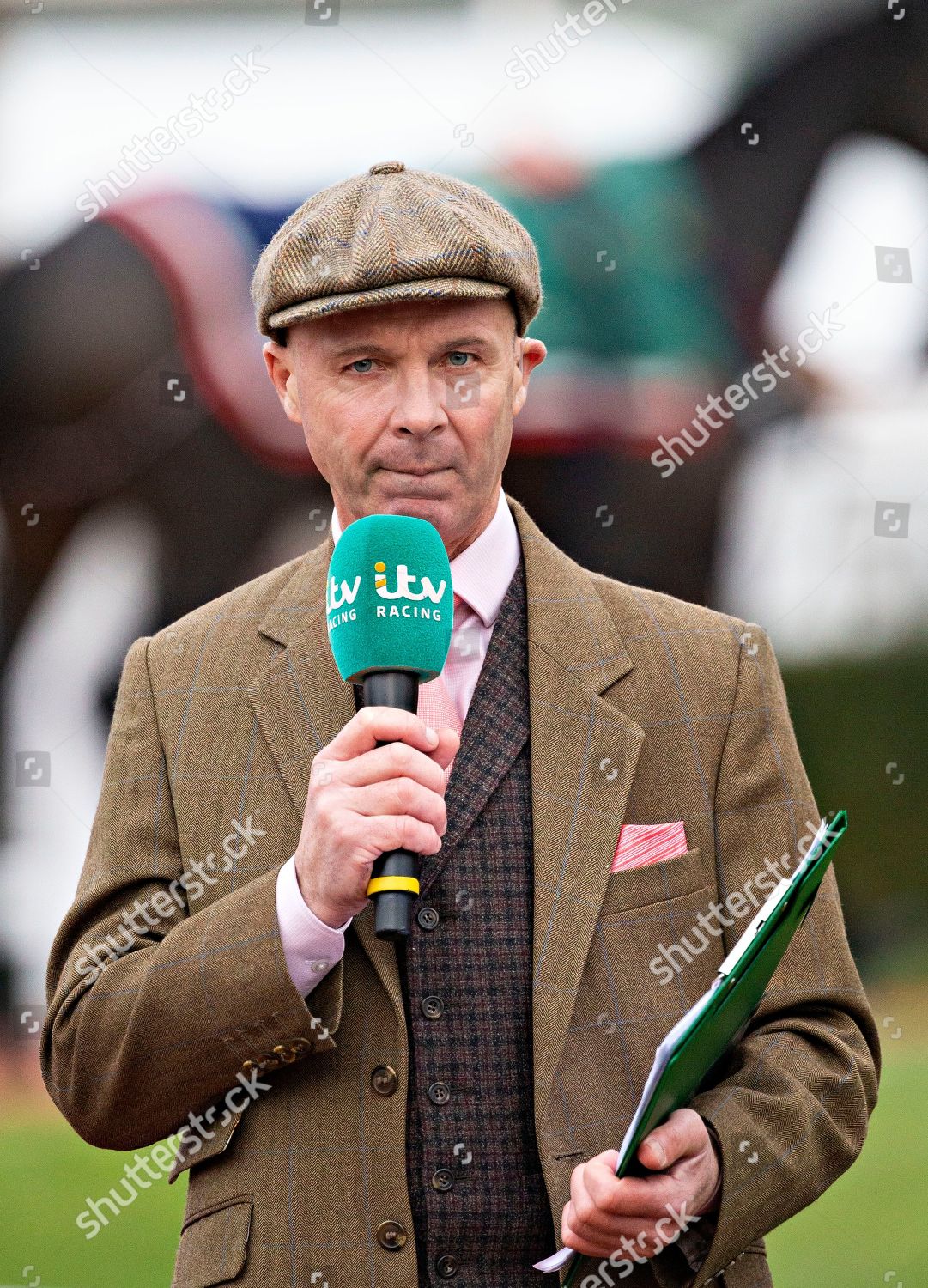 Tv Racing Presenter Luke Harvey Editorial Stock Photo - Stock Image ...
