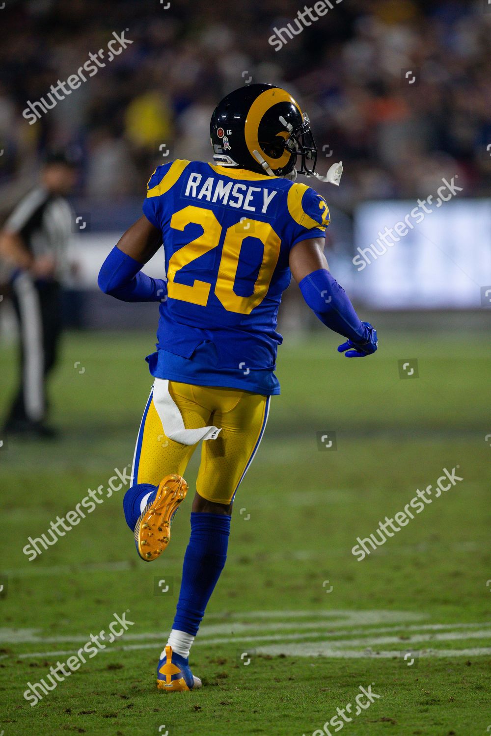 Jalen Ramsey Poster / Los Angeles Rams / Football / Illustrated / Art /