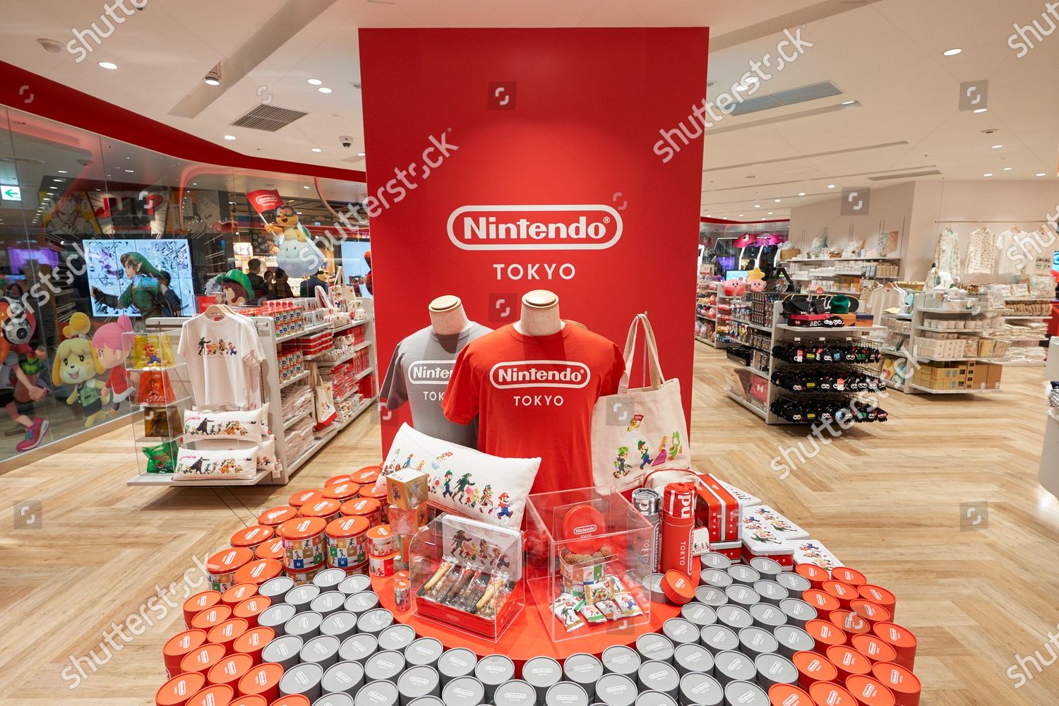 Nintendos First Official Store Nintendo Tokyo Editorial Stock Photo ...