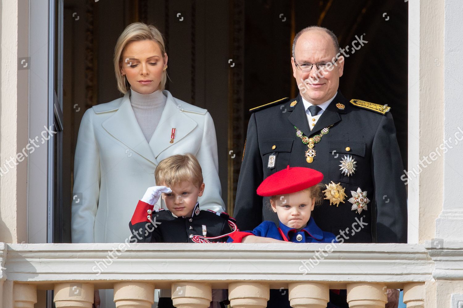 Princess Charlene Prince Albert Ii Prince Editorial Stock Photo - Stock ...