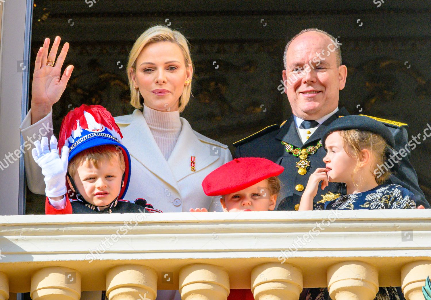 Princess Charlene Prince Albert Ii Prince Editorial Stock Photo - Stock ...