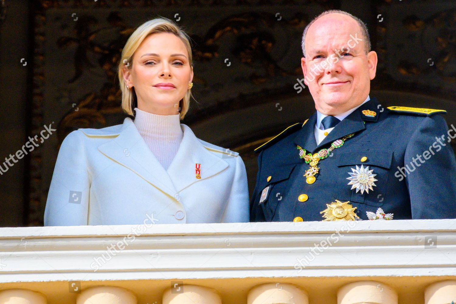 Princess Charlene Prince Albert Ii Editorial Stock Photo - Stock Image ...