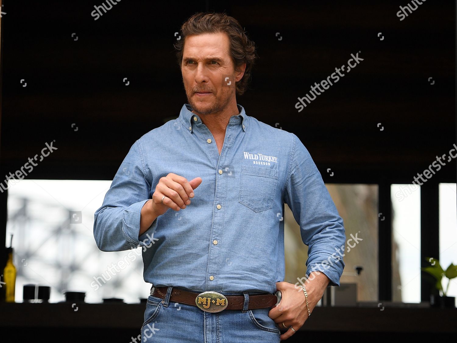 matthew mcconaughey belt buckle