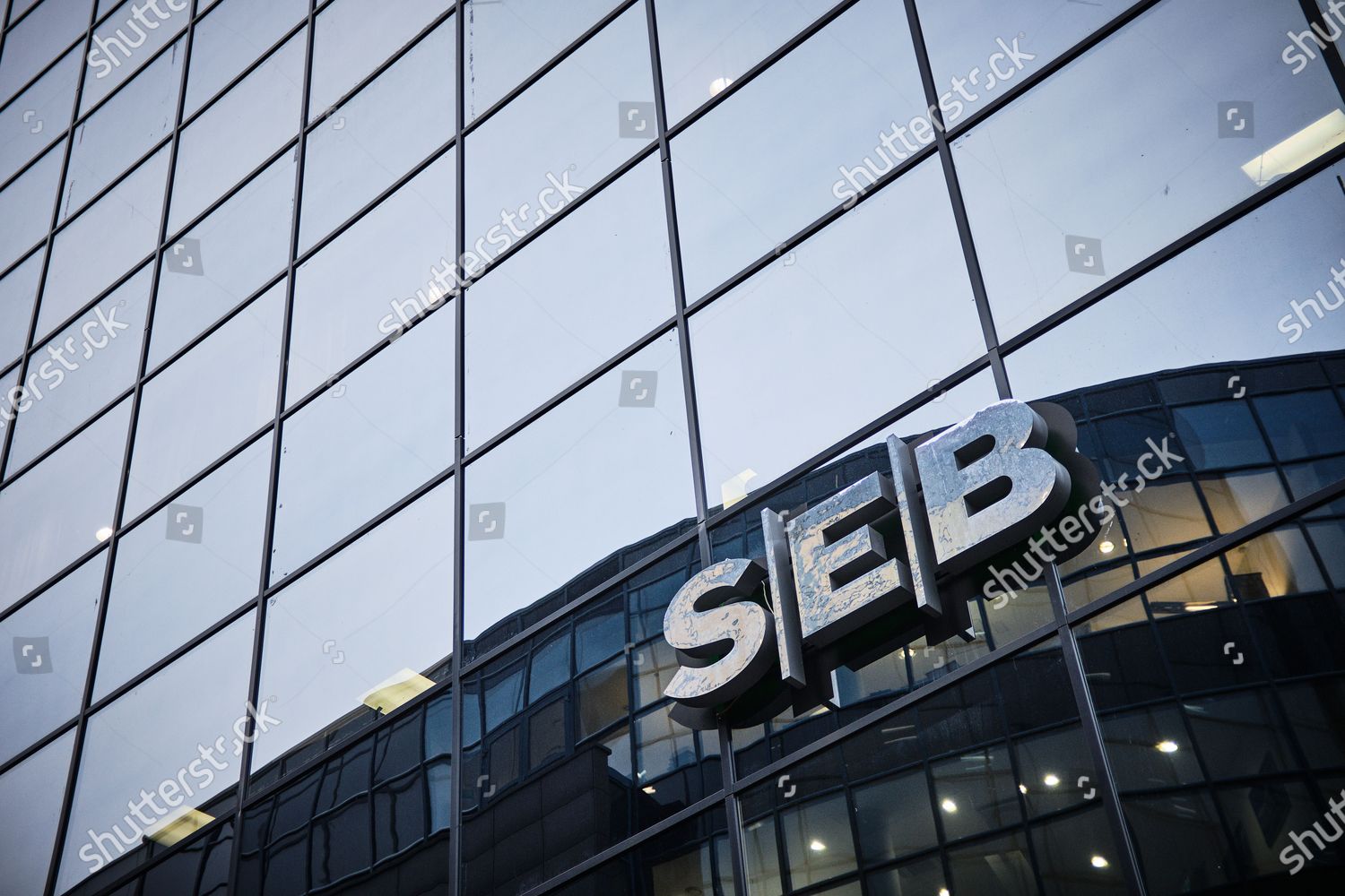 Swedish Bank Seb Logo Seen On Editorial Stock Photo - Stock Image ...