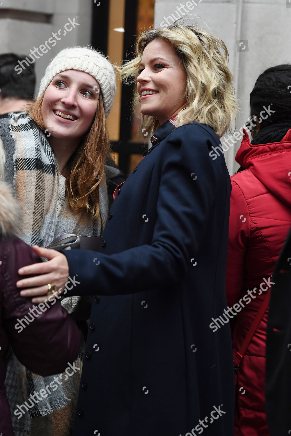 Elizabeth Banks Bbc Radio 2 Studios Editorial Stock Photo - Stock Image