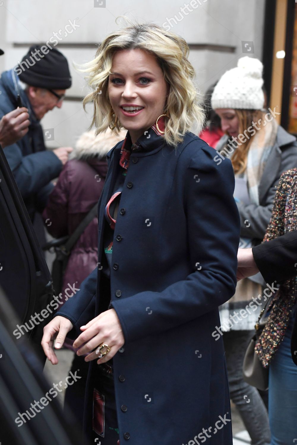 Elizabeth Banks Bbc Radio 2 Studios Editorial Stock Photo - Stock Image