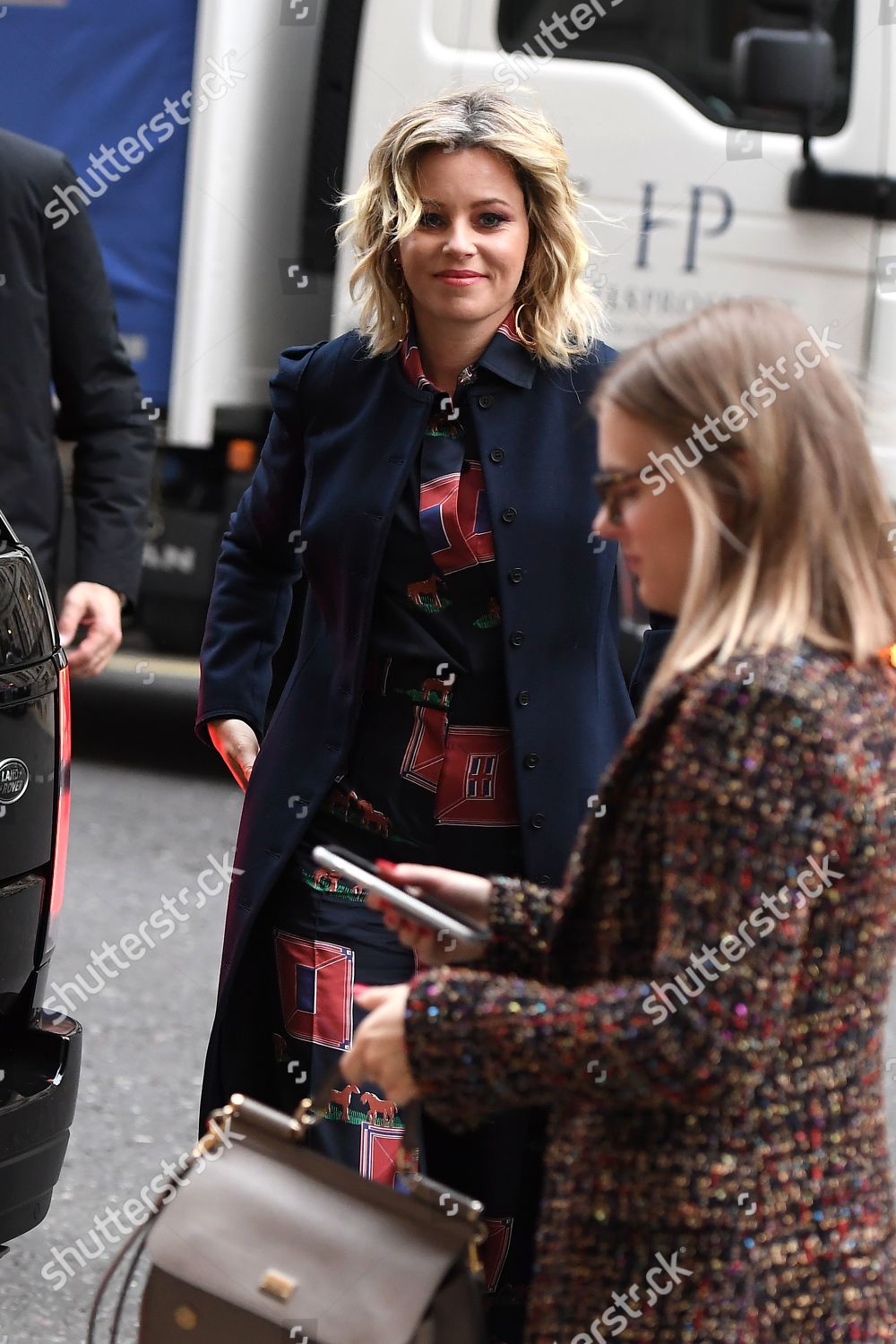 Elizabeth Banks Bbc Radio 2 Studios Editorial Stock Photo - Stock Image
