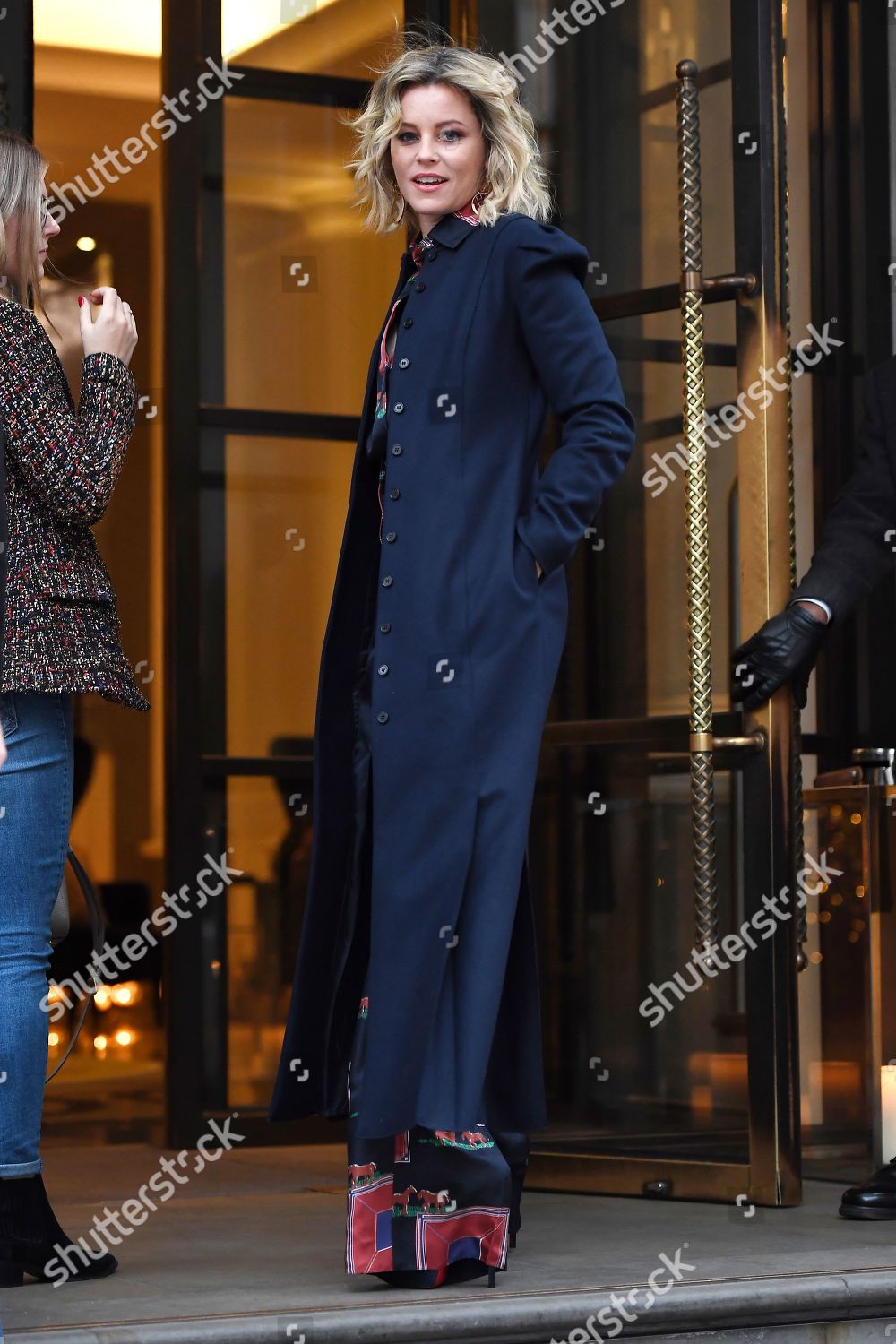 Elizabeth Banks Bbc Radio 2 Studios Editorial Stock Photo - Stock Image