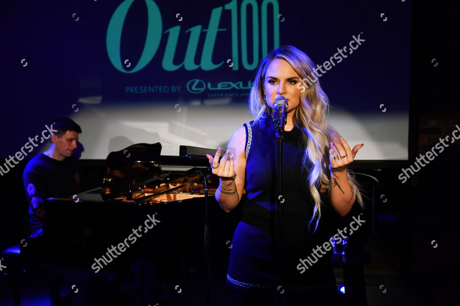 Jojo Levesque Out Magazine Out100 Event Editorial Stock Photo - Stock