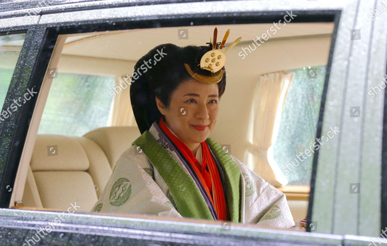 Japans Empress Masako Arrives Ise Grand Editorial Stock Photo Stock