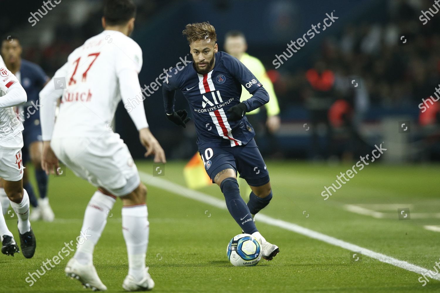 Paris Saint Germains Neymar Jr C Action Redaktionelles Stockfoto Stockbild Shutterstock