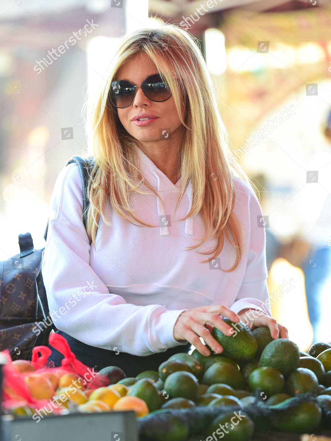 Donna Derrico Farmers Market Editorial Stock Photo - Stock Image