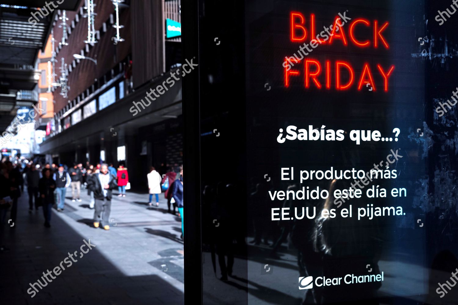 Advertising Panel Reads Black Friday Did You Editorial Stock Photo Stock Image Shutterstock