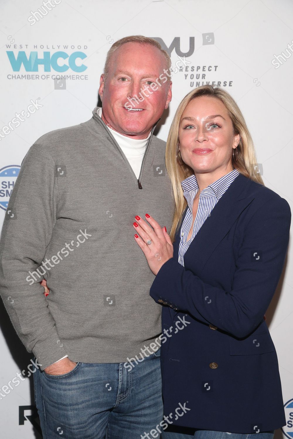 Jonathan Colby Elisabeth Rohm Editorial Stock Photo Stock Image