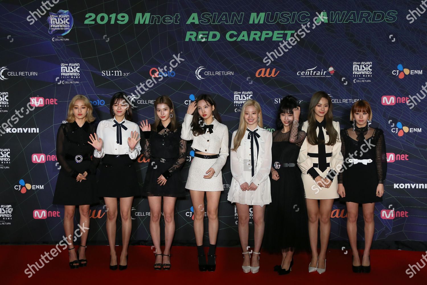 Twice Mnet Asian Music Awards Editorial Stock Photo Stock Image Shutterstock