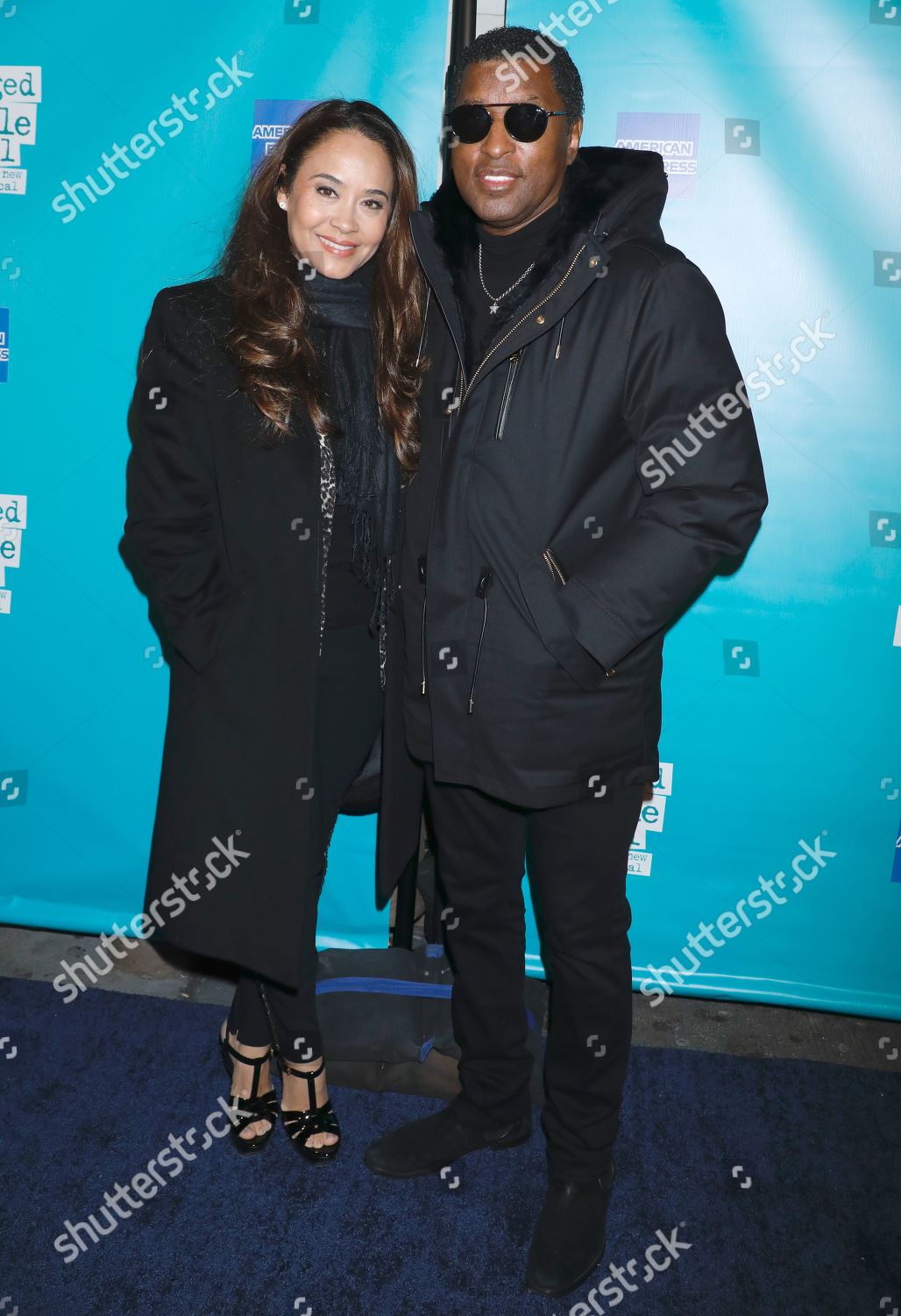 Kenneth Babyface Edmonds Nicole Pantenburg Editorial Stock Photo