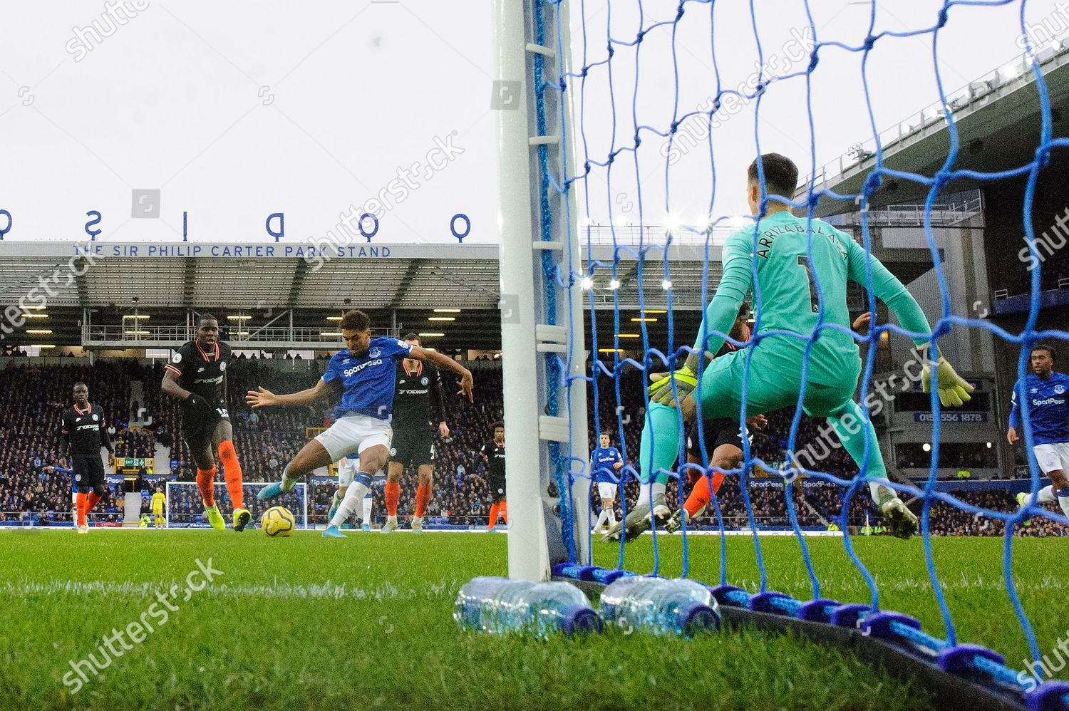 Dominic CalvertLewin Everton scores goal 20 Editorial Stock Photo