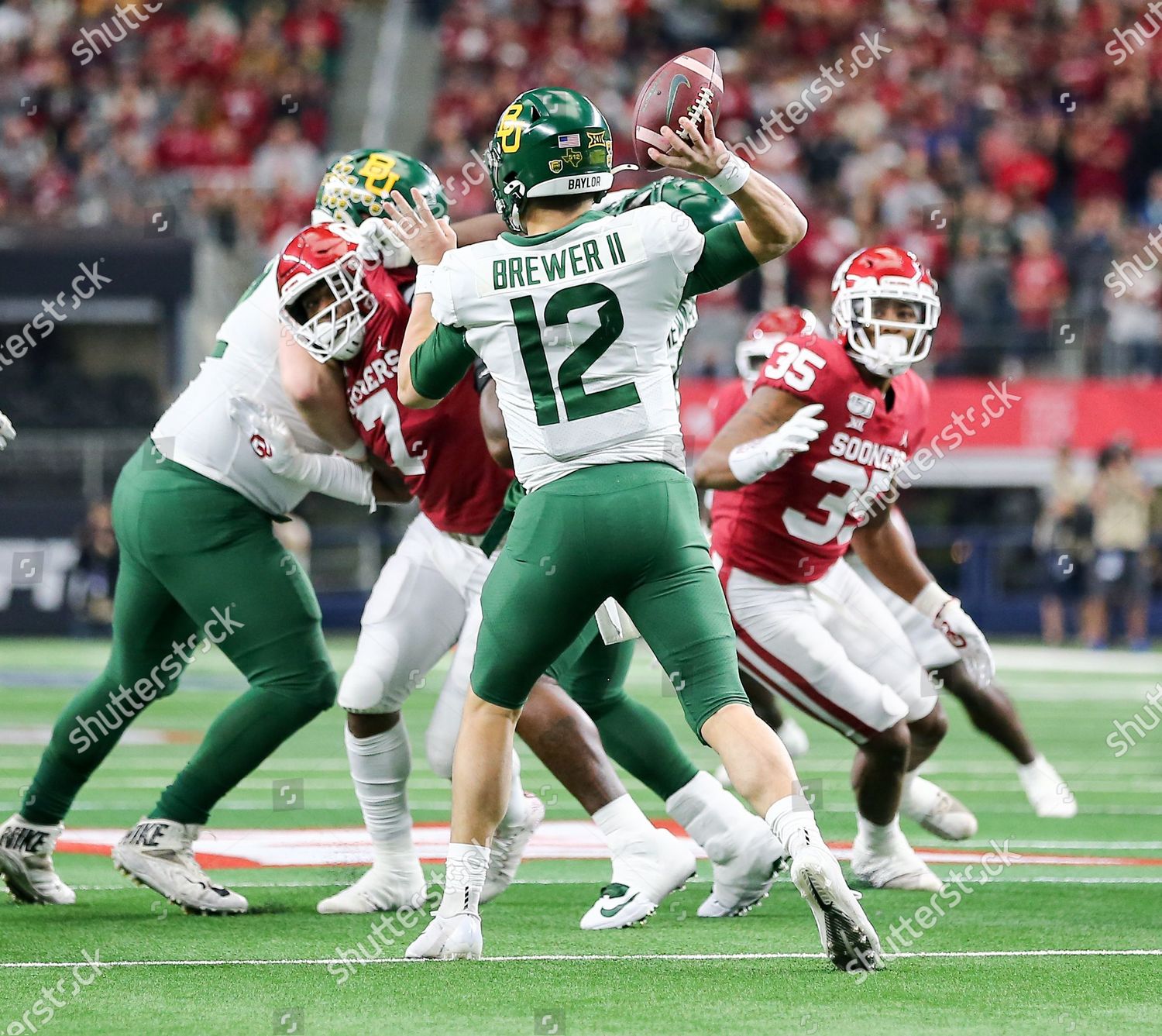 Baylor Bear Quarterback Charlie Brewer 12 Editorial Stock Photo Stock