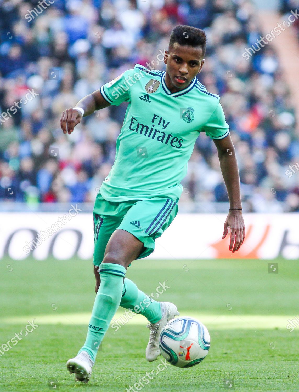 Rodrygo Goes Real Madrid Controls Ball Editorial Stock Photo - Stock ...