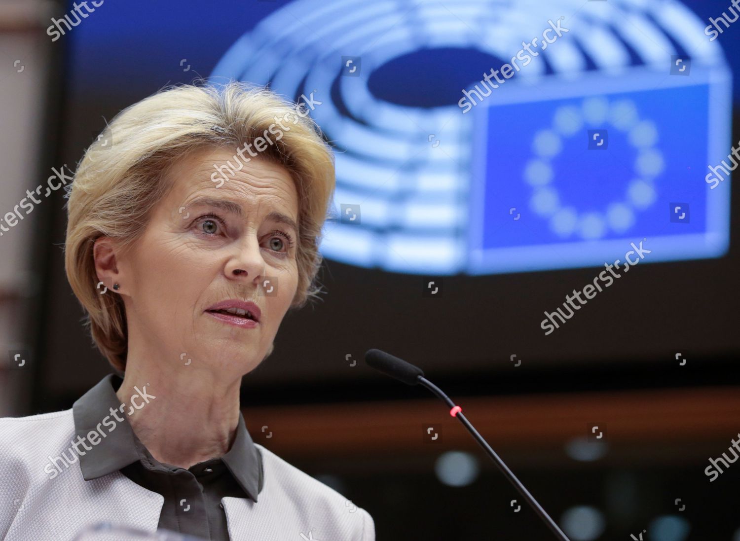 Eu Commission President Ursula Von Der Editorial Stock Photo - Stock ...