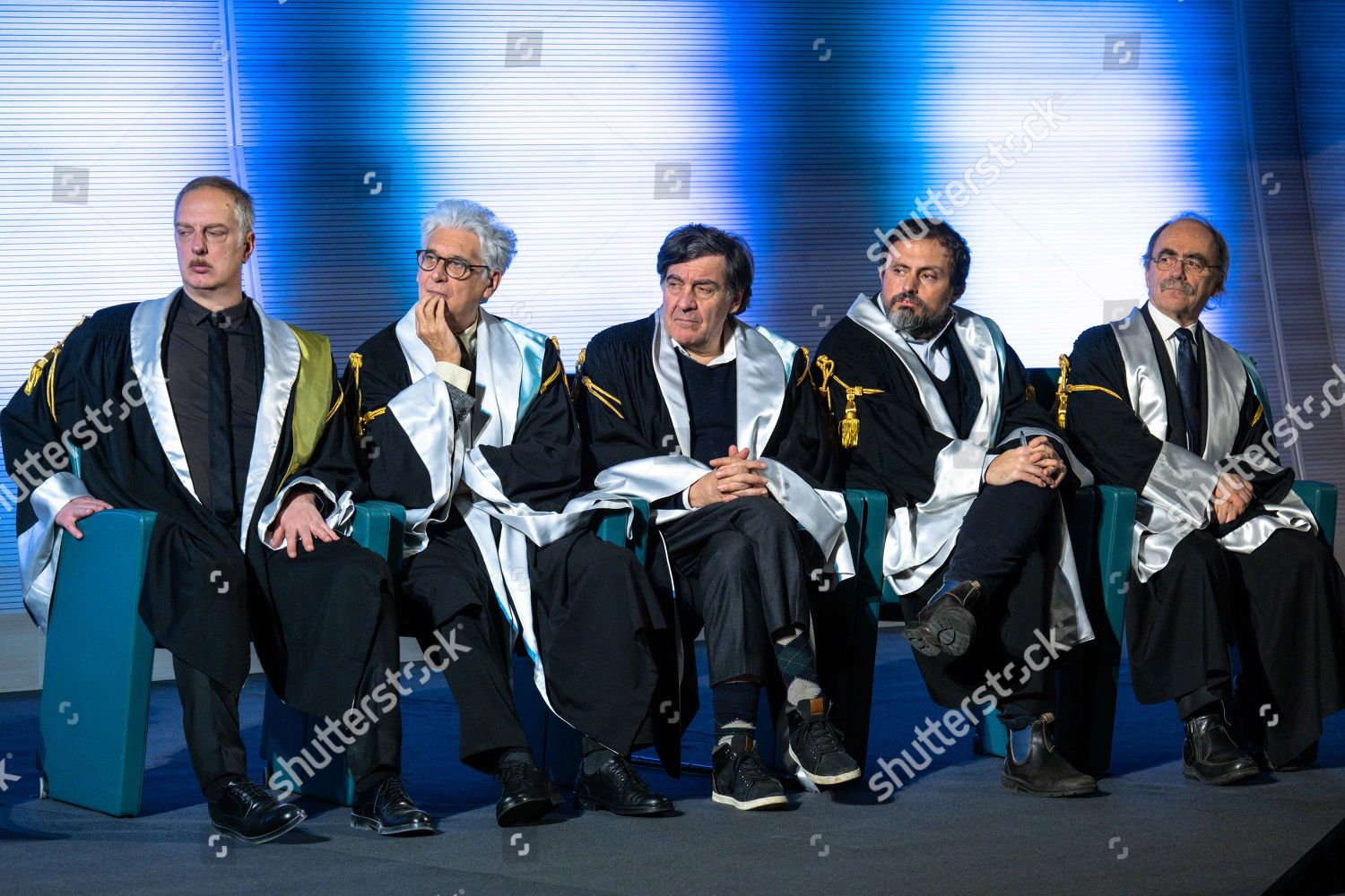 Antonio Scurati Bruno Bigoni Gosetti Editorial Stock Photo