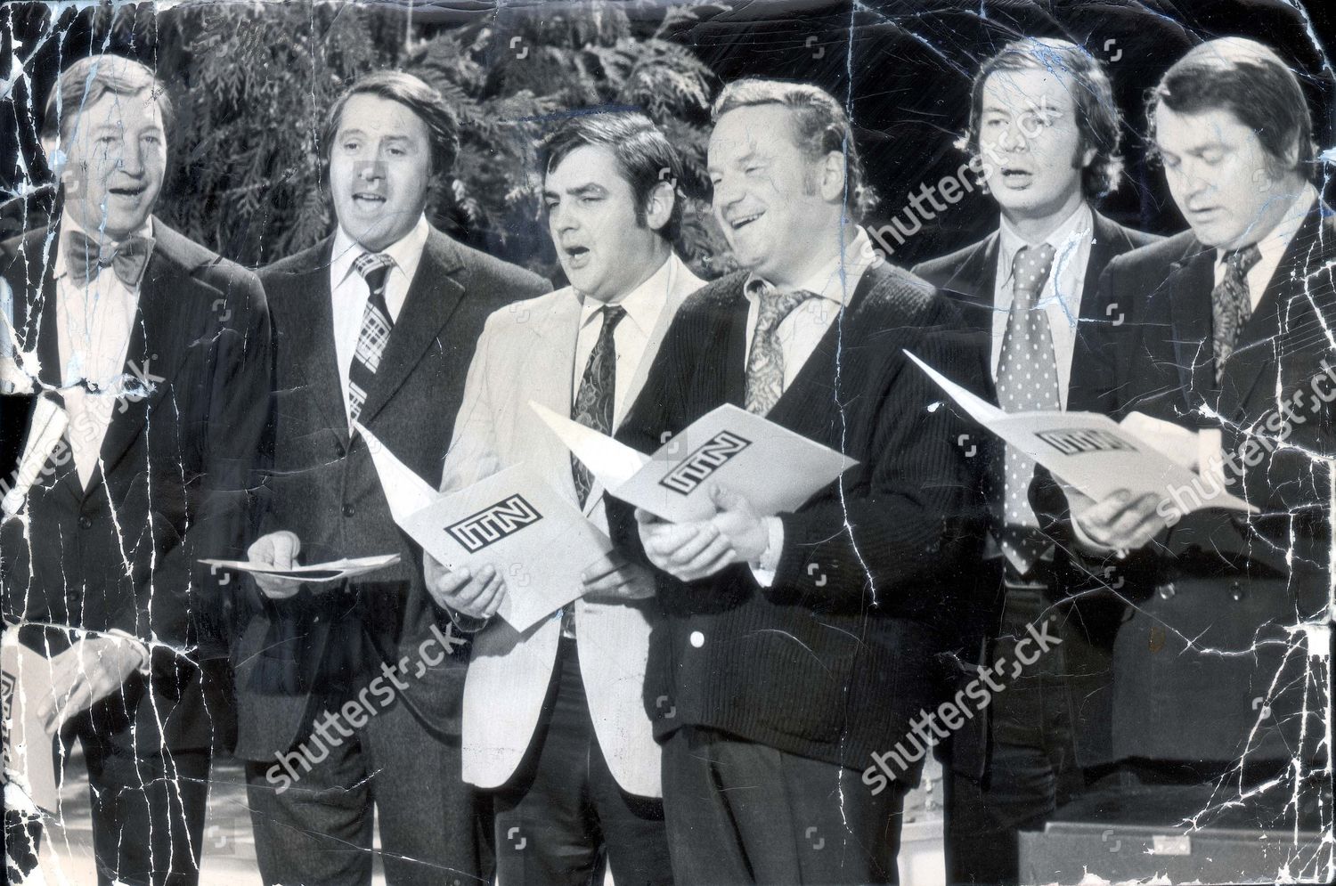 Newsreader Sandy Gall Sandy Gall Fellow Editorial Stock Photo - Stock 