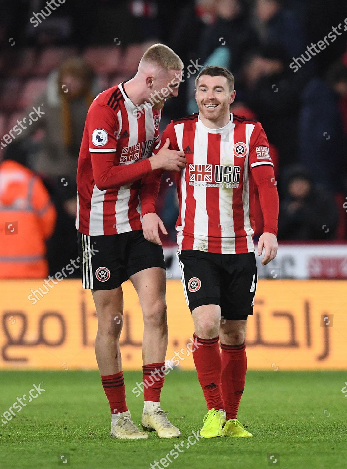 OLIVER MCBURNIE JOHN FLECK SHEFFIELD UNITED Editorial Stock Photo ...