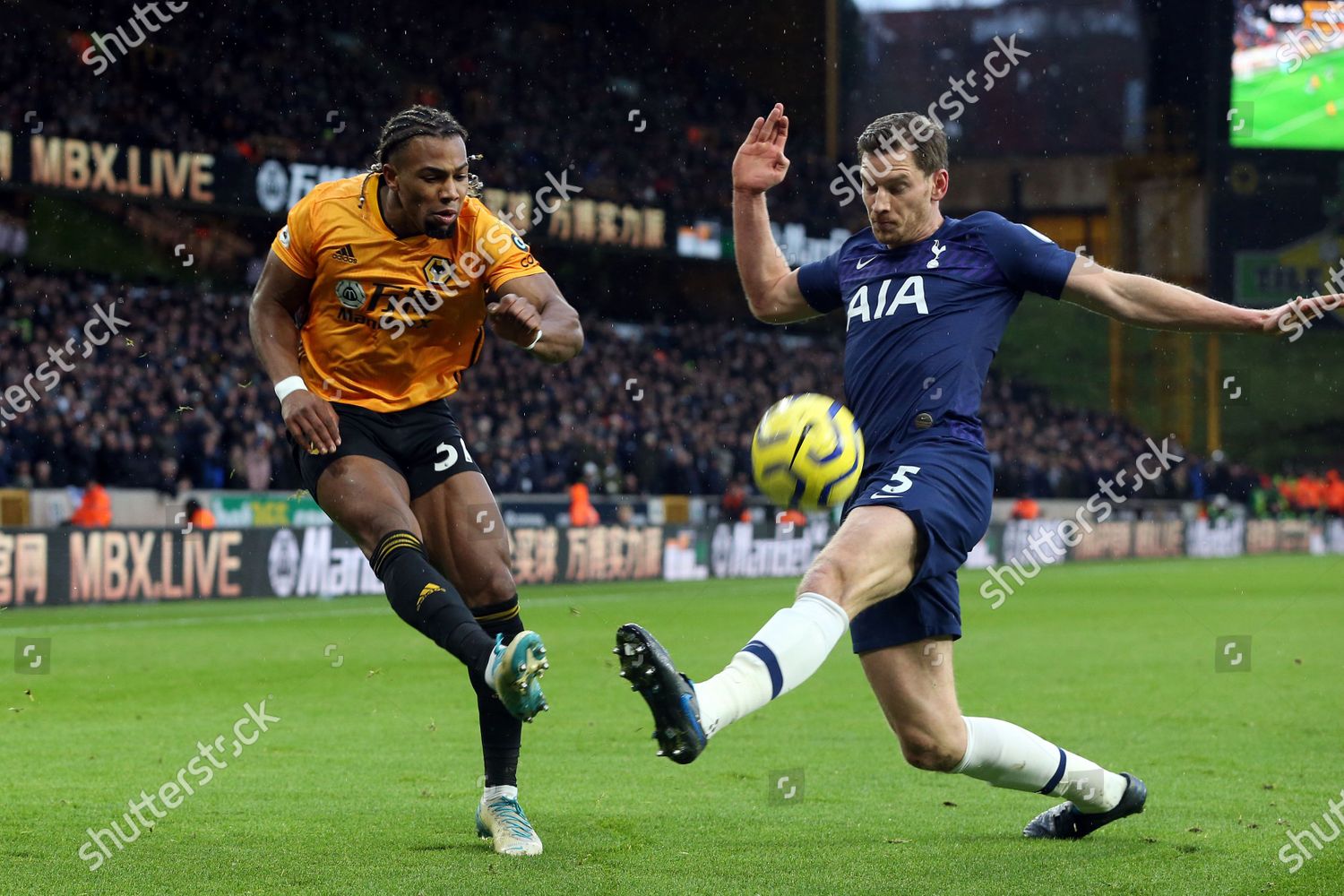 Jan Vertonghen Tottenham Hotspur Adama Traore Editorial Stock Photo ...