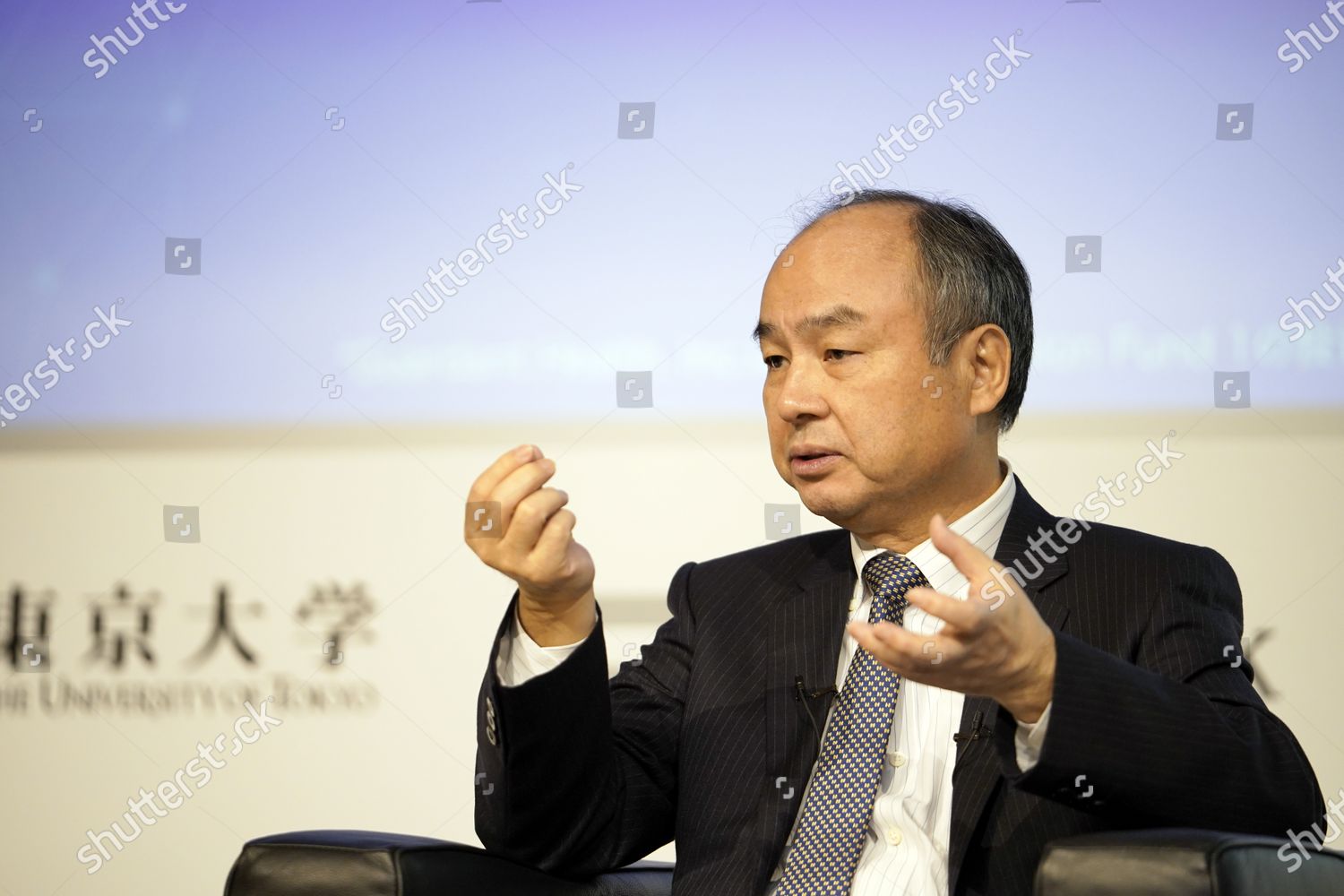 Softbank Group Founder Ceo Masayoshi Son Editorial Stock Photo - Stock ...