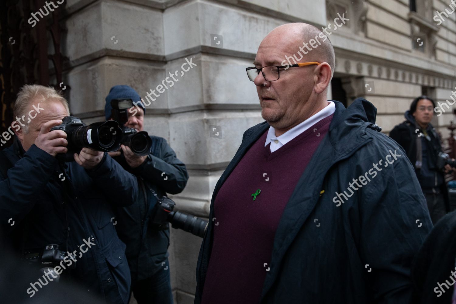 Tim Dunn Father Harry Dunn Arrives Editorial Stock Photo - Stock Image ...