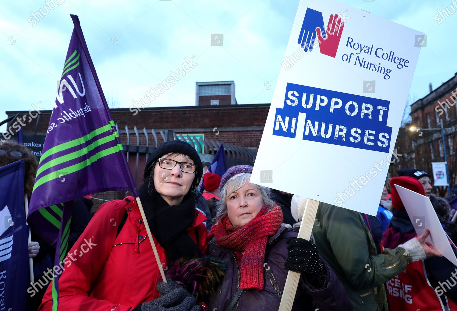 Around 9000 Nurses Royal College Nursing Editorial Stock Photo - Stock ...