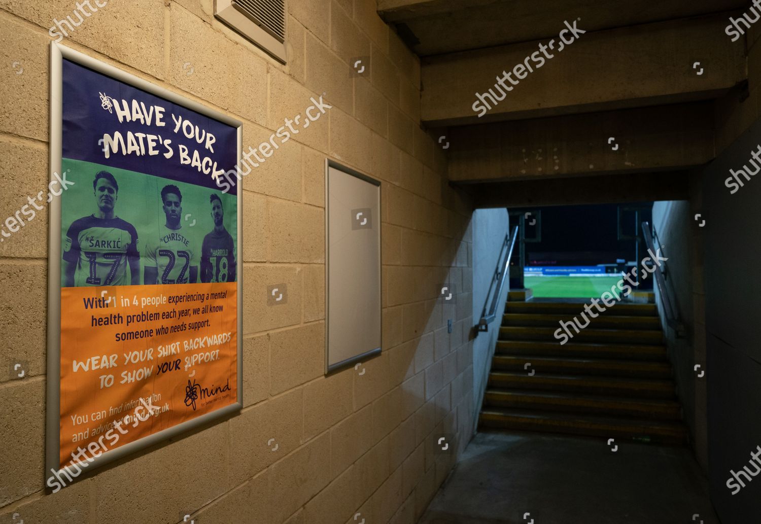 Mind Posters Inside Kassam Stadium Editorial Stock Photo Stock Image Shutterstock