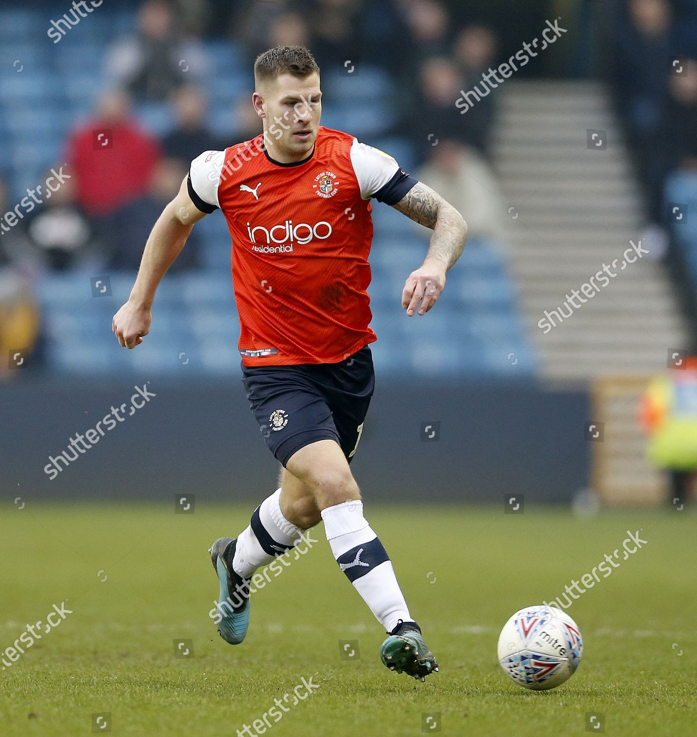 James Collins Luton Town Editorial Stock Photo - Stock Image 